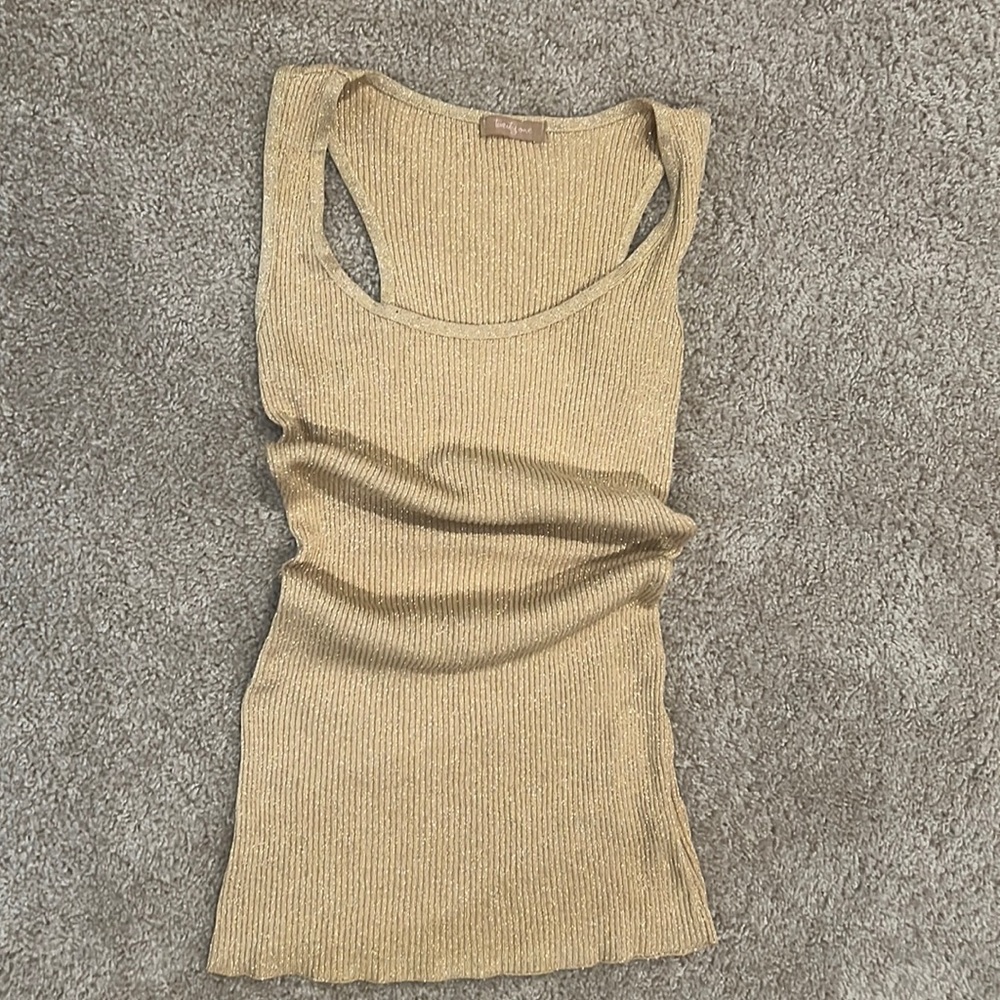 Golden shimmer tank! 💖
